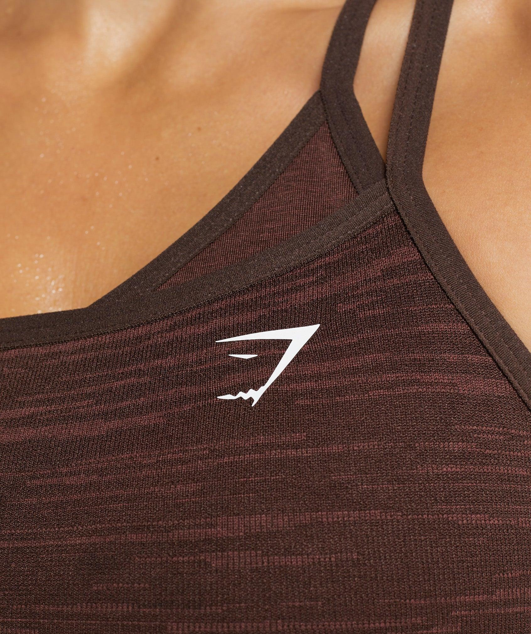 Sports Bra Logo and Branding Detail