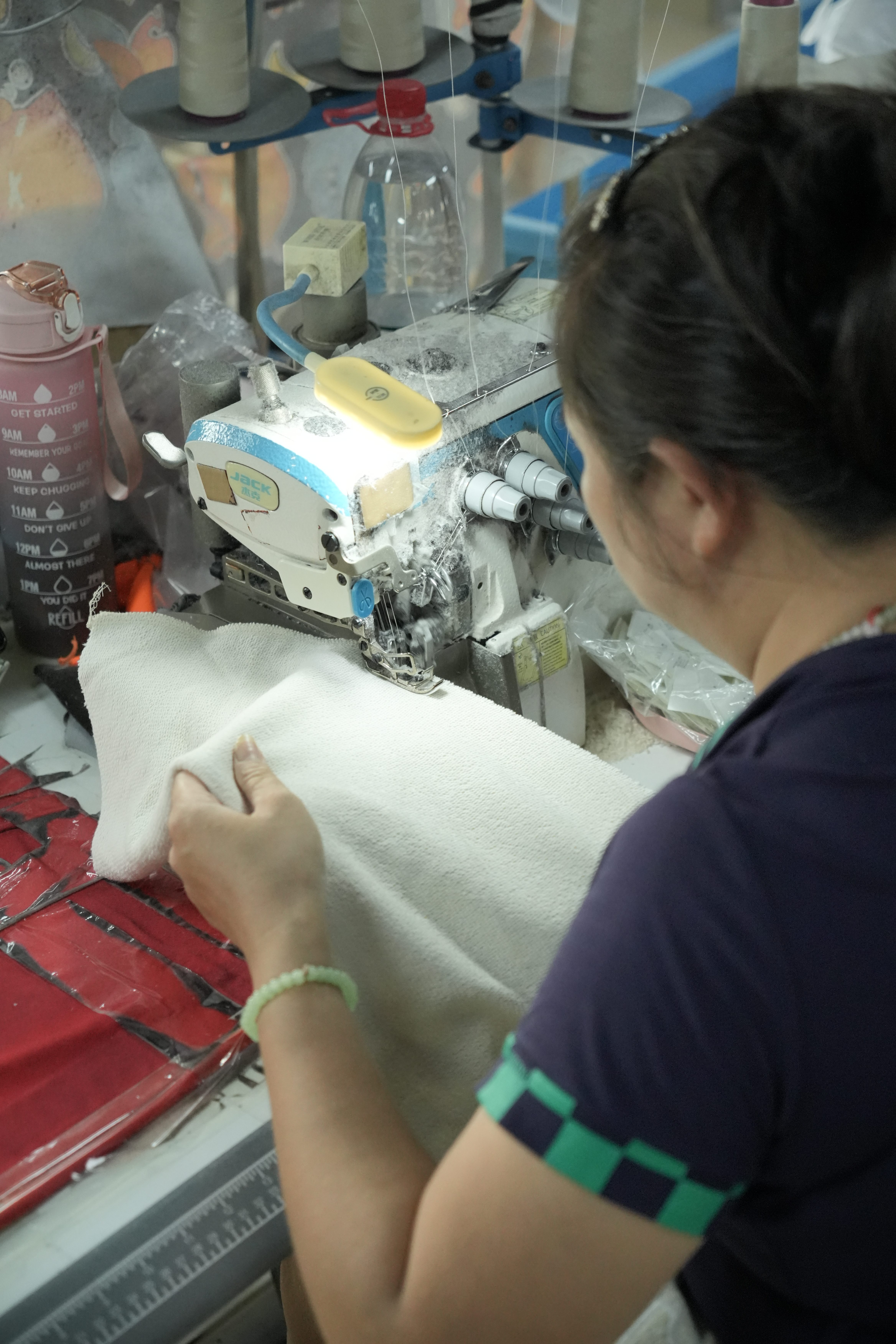 Garment sewing and assembly